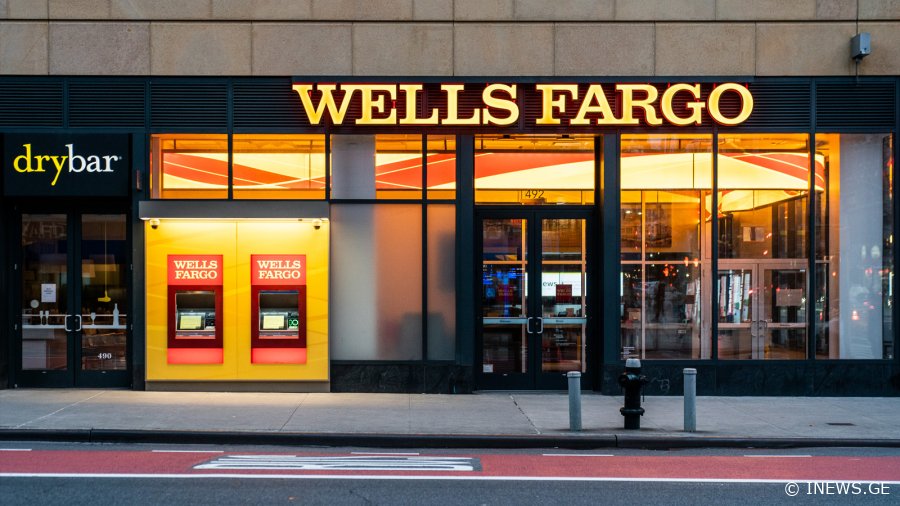 აშშ-ს ფედერალურმა რეზერვმა Wells Fargo თითქმის 100 მილიონი დოლარით დააჯარიმა