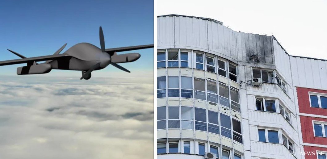 მოსკოვში უპილოტო საფრენი აპარატების თავდასხმის შედეგად შენობები დაზიანდა