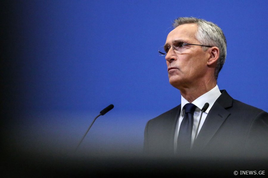 "ახლა, როდესაც ომი მიმდინარეობს, არ არის უკრაინის სრულუფლებიან წევრად ნატო-ში შესვლის დრო"- იენს სტოლტენბერგი