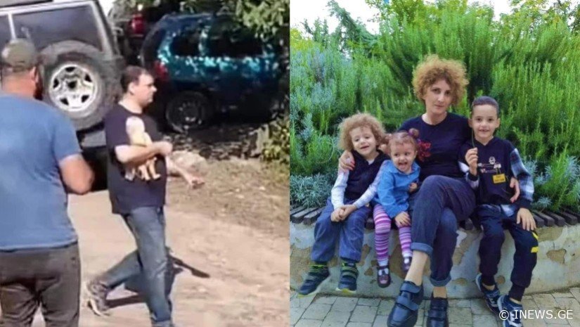 "ნაწილ-ნაწილ აგროვებდა 21 დღე ცოლს და შვილებს... შეაგროვა, დედას ჩააბარა სამივე...“