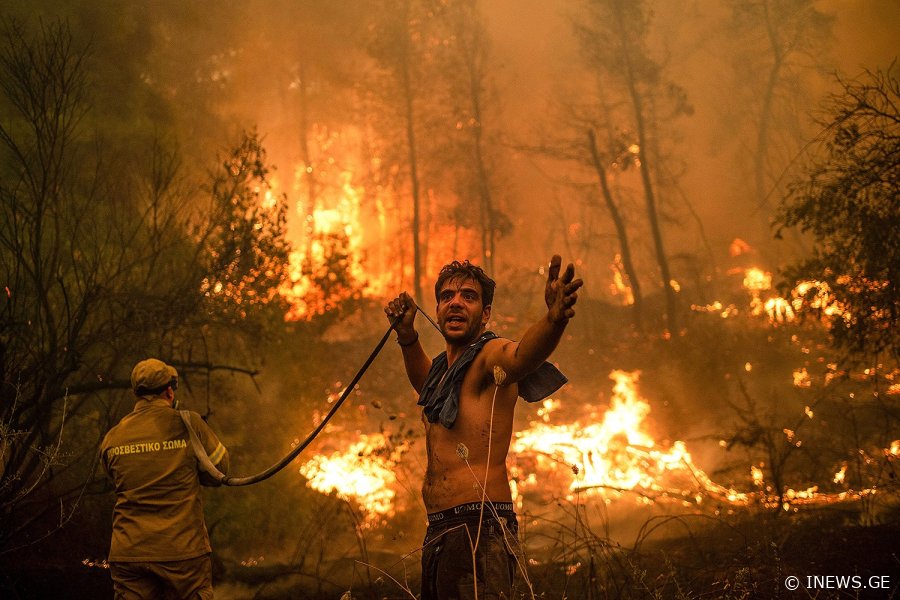 Reuters: საბერძნეთში, ტყის ხანძრების ზონაში, 18 ადამიანის ცხედარი იპოვეს