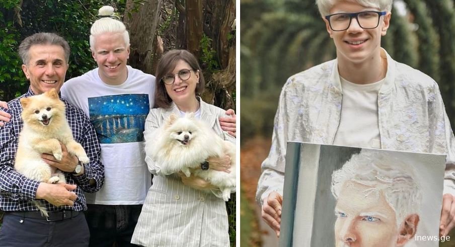 შედევრებია - ნახეთ როგორ ხატავს ბიძინა ივანიშვილის უმცროსი შვილი ცოტნე