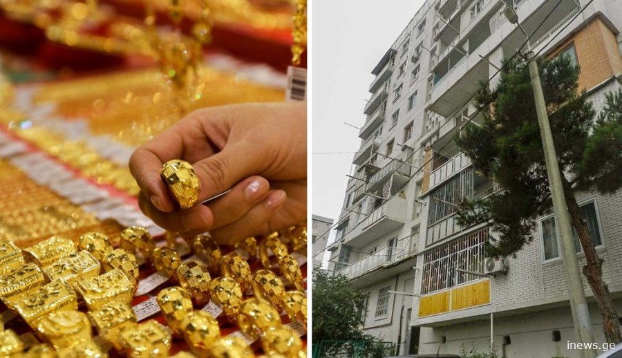 თბილისში, ერთ-ერთი სახლის სარდაფში, მუშებმა 22 კილო ოქრო იპოვეს