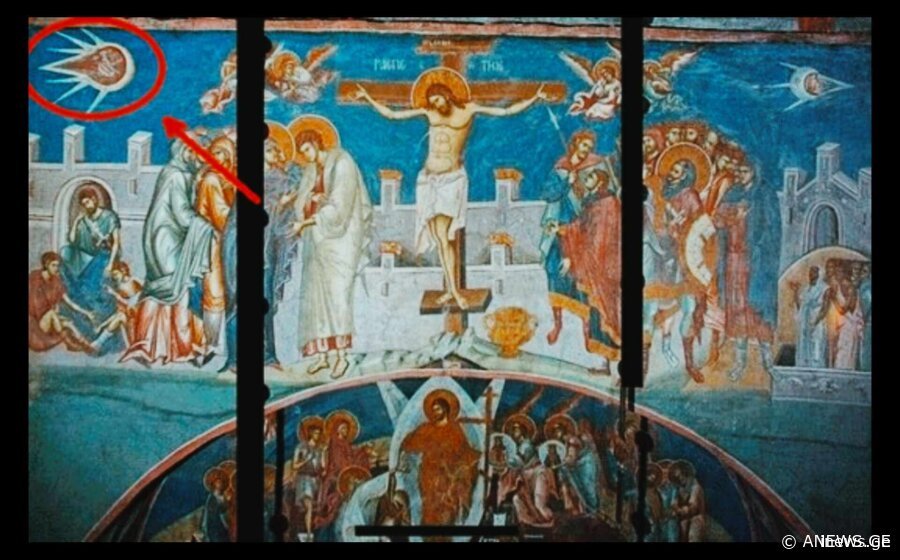 უცხოპლანეტელები დედამიწაზე - 10 ფრესკა, სადაც მათი კვალი ნათლად ჩანს