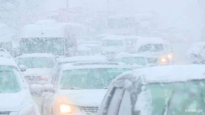 “წვიმა, თოვლჭყაპი, ძლიერი ქარი”, - საქართველოში ამინდი უარესდება