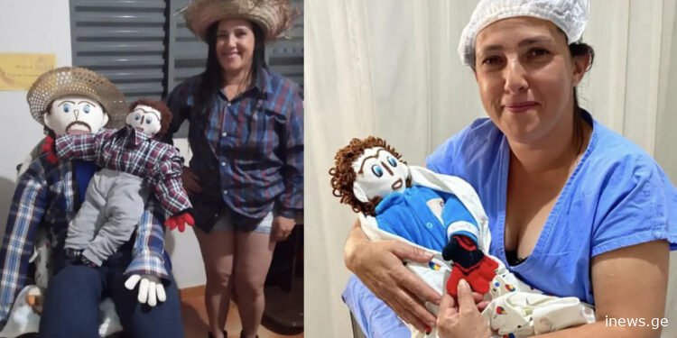 ვინ არის ქალი, რომელიც ნაჭრის თოჯინას გაჰყვა ცოლად და ახლა უკვე შვილიც ჰყავთ