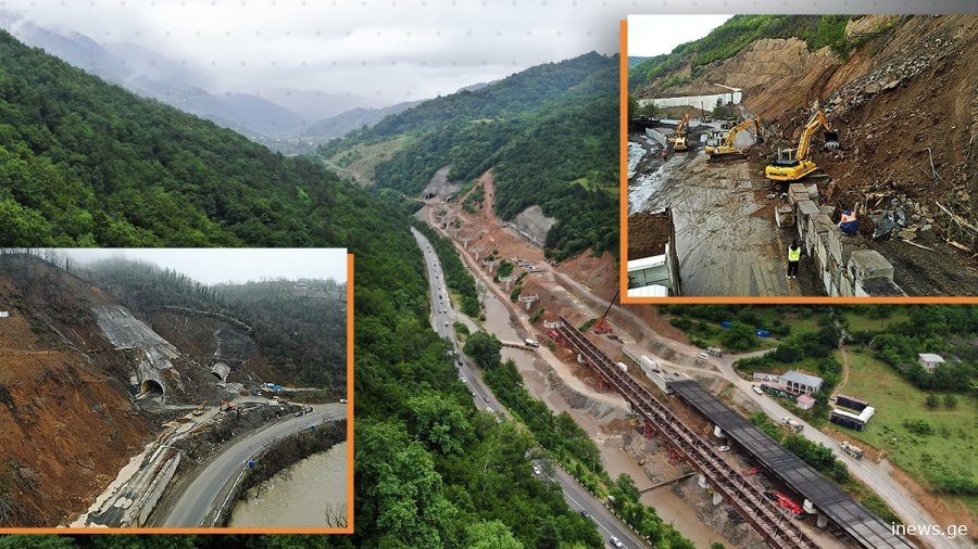 "მეწყერი, ღვარცოფი, ქვათაცვენა..." - სახიფათო ინფორმაცია რიკოთის გვირაბთან დაკავშირებით
