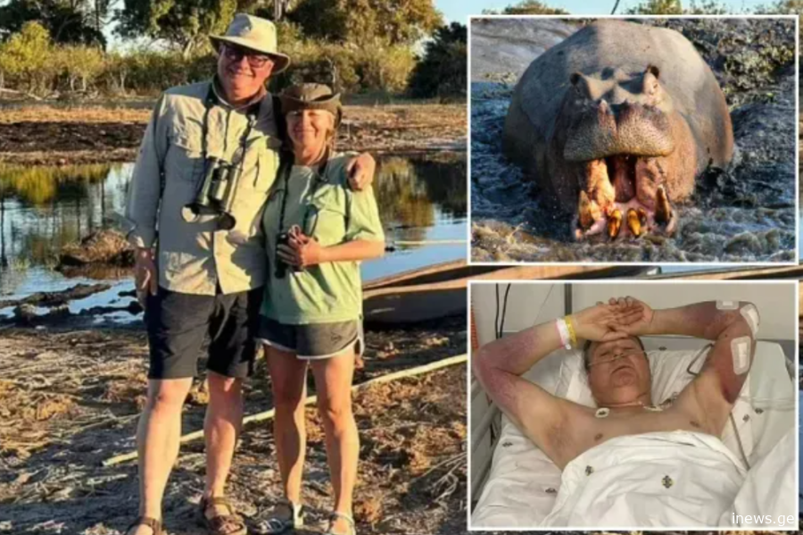 "ცდილობდა ფსკერისკენ ჩავეთრიე. მეგონა, მოვკვდებოდი" - ბრიტანელი ტურისტი ბეჰემოთის თავდასხმას სასწაულებრივად გადაურჩა