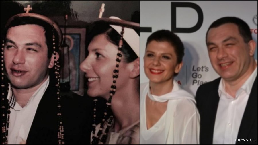 „დედაჩემმა გაგვახსენა, რასაკვირველია! ყველას გილოცავთ ამ დიდებულ დღეს! 18 წელი“ – თამარ ჩერგოლეიშვილი მეუღლესთან, გიგა ბოკერიასთან ერთად გადაღებულ ჯვრისწერის ფოტოს ავრცელებს