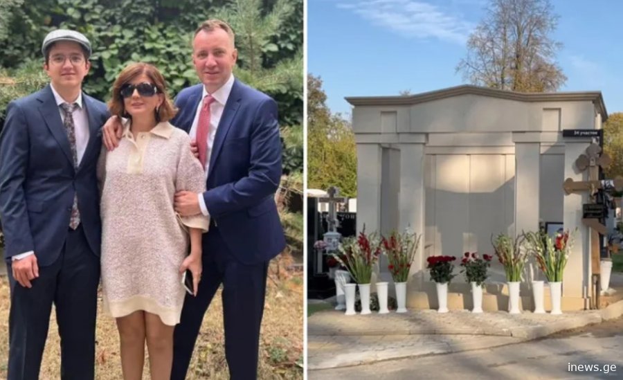 დიანა ღურწკაიას ქმრის საფლავზე ამის გამოჩენამ ბევრი გააკვირკვა - რა დადგეს მომღერლის მეუღლის საფლავზე