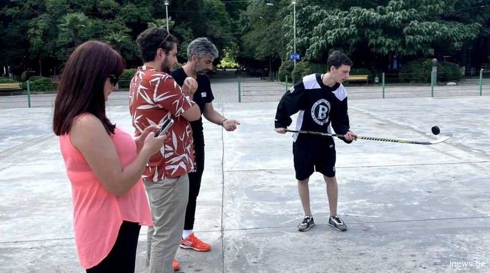 ქუთაისელმა ჰოკეისტმა გინესის რეკორდი დაამყარა