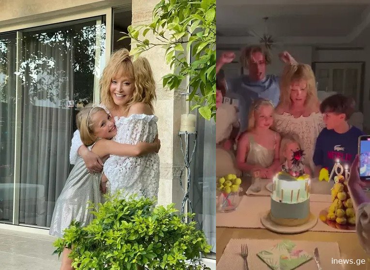 ფოტოები : შვილები გაიზარდნენ, ის კი არ ბერდება – 74 წლის ალა პუგაჩოვა შვილების იუბილეზე საოცრად გამოიყურება