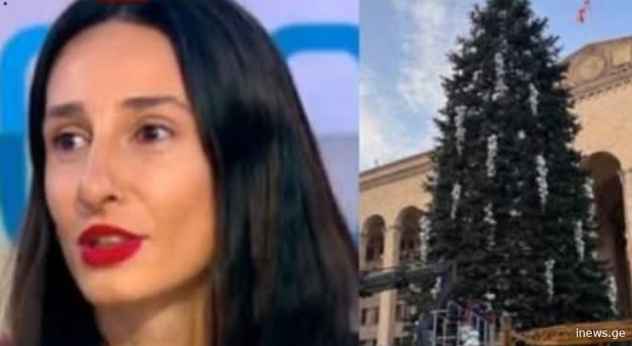 რას ამბობს რუსკა მაყაშვილი საახალწლო ნაძვის ხეზე - "რა გვეშველება? რა გვენაძვისხეება