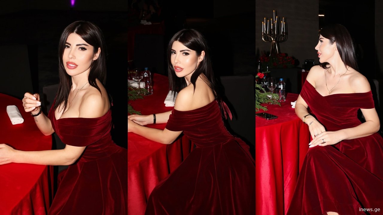 ფოტო: „მაგალითი, თუ როგორი უნდა იყოს ქალი“ – თამო ვაშალომიძე ბორდოსფერ კაბაში ბრწყინავს