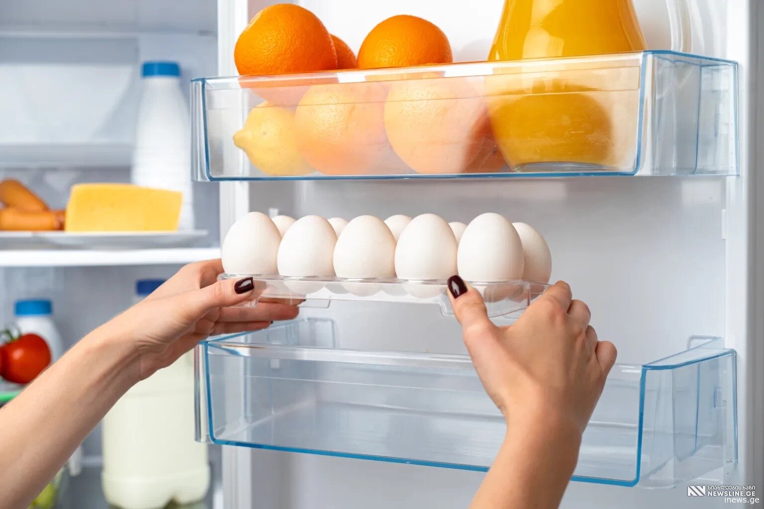 კვერცხების ჩალაგება მაცივრის კარში არ შეიძლება! - წაიკითხეთ მიზეზი