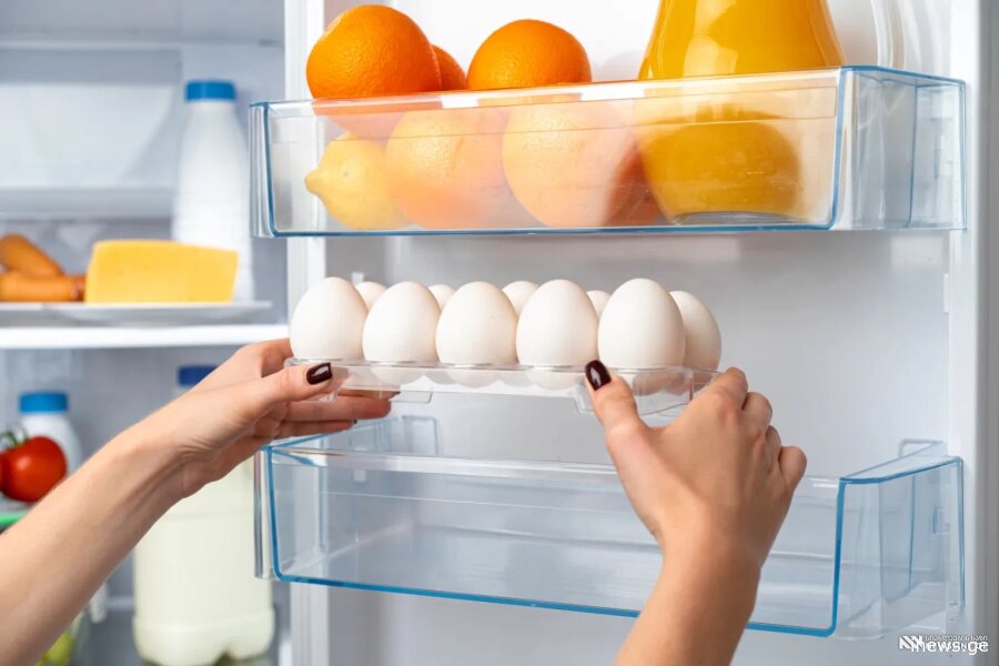 კვერცხების ჩალაგება მაცივრის კარში არ შეიძლება! - წაიკითხეთ მიზეზი