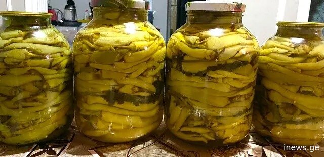 ტკბილი წიწაკის მწნილი - გამოდის ხრაშუნა და გემრიელი