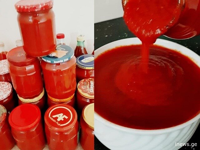 რაც ჩემს ოჯახში კეტჩუპის მოდუღება დავიწყე, ტყემალმა ფასი დაკარგა - ნატურალური კეტჩუპის რეცეპტი დიასახლისისგან